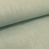 enzyme washed 100% linen. aqua. Fabric Focus