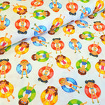 Pool Inflatable. 100% cotton. Fabric Focus