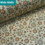 moonflower wide width backing. lynette Anderson. Fabric Focus