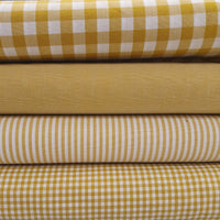 Cotton - Yarn Dyed Chambray - Ochre Stripe