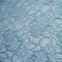 Tocca Lace  is an exquisite corded lace fabric with a pretty scallop along both edges. The colours available in this range are simply stunning and will be perfect to make a statement piece for a wedding, special occasion and evening wear. In a soft eau de nil colourway. Available to buy in half metre increments.