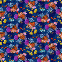 Reef Life. Coral Reef. 5747-77. Studio E. Fabric Focus