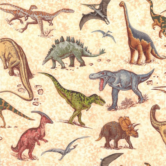 Lost World Dinosaur fabric scatter Fabric Focus