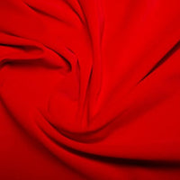 cotton velvet. scarlet. 112 cm wide. Fabric Focus