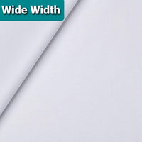 Wide Width Backing Fabric. white. 300 cm wide. Fabric Focus
