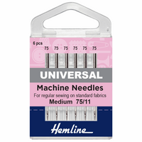 Sewing Machine Needles. Universal size 75/11. Fabric Focus