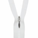 hemline transparent concealed zip zipper. various lengths. Fabric Focus