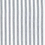 yarn dyed chambray stripe. silver grey. 100% oeko tex cotton. Fabric Focus
