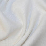 100% washed linen. white. Fabric Focus