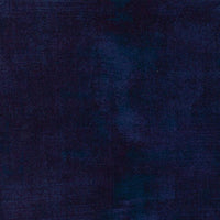 Grunge by Moda is a great blender fabric with a distressed look that comes in many shades, this being the dark blue colourway, Peacoat 353.