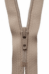 YKK dress zip. 573 fawn. various size lengths. Fabric Focus