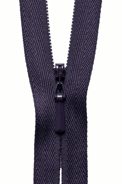 YKK concealed zip. blackberry 867. various sizes. Fabric Focus