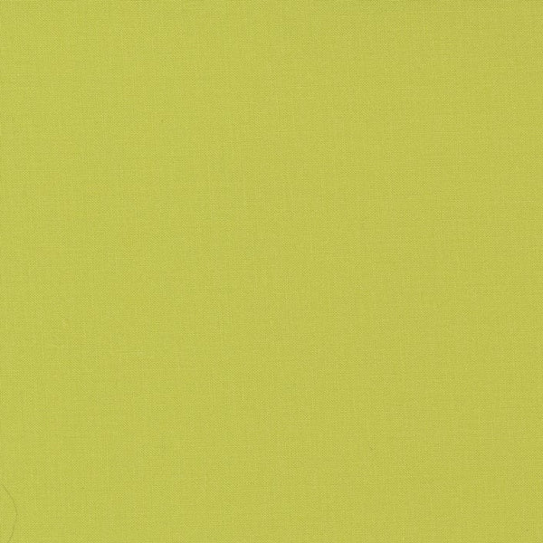 Moda Bella Solid. Chartreuse 188. Fabric Focus