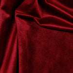 Gorgeous Luxury Velvet with a superb sheen and a deep rich pile suitable for dressmaking, crafts and soft furnishings as well as curtains. Available in an array of beautiful shades, this being a deep rich pinky red. Available to buy online in half metre increments.