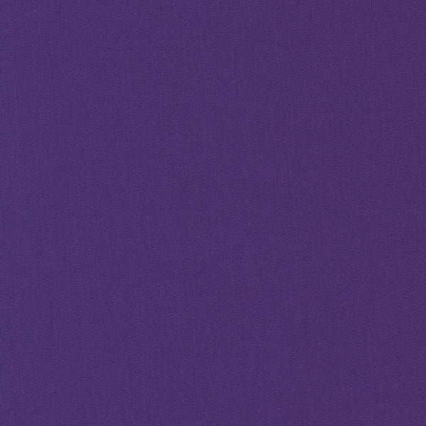 bella solid. purple 21. 100% cotton. Moda. Fabric Focus