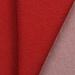 Mid-weight polyester cotton mix denim with a hint of stretch. Available in numerous fashion shades including this classic red and ideal for clothing, bag making and lighter furnishing applications. Available to buy in half metre increments.