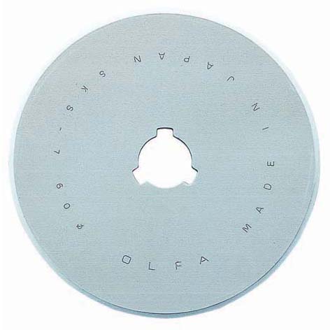 Olfa rotary cutter 60 mm replacement blades. Fabric Focus