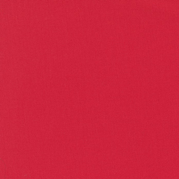 Bella Solid. Scarlet 47. 100% cotton. Moda. Fabric Focus
