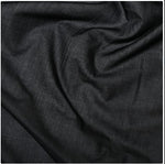 Fusible Cotton Interfacing - Lightweight - Black