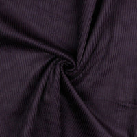 Lustrous and soft, Corduroy is also extremely durable and can be used in dressmaking, for soft furnishings and toys and even for upholstery. This is approximately a 4.5 wale. And comes in many wearable colours, this being a rich dark Aubergine. Available to buy online in half metre increments.